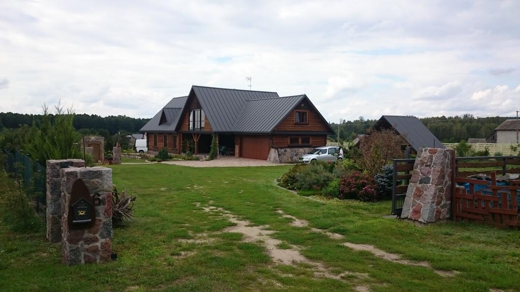 Modrzewiowa Chata Zaborze (Losice) Exterior foto